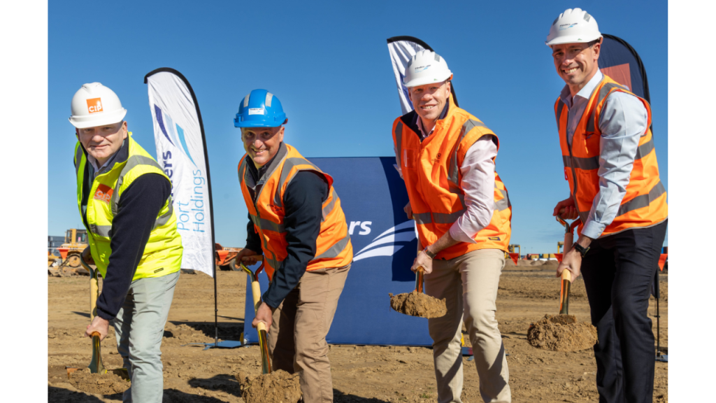 Flinders Port Holdings breaks ground on $50m precinct